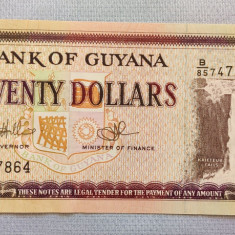 Guyana - 20 Dollars / Dolari ND (1996-2018) s864