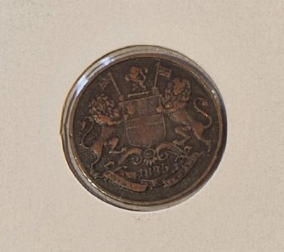 56 British India East India Company 1/4 Anna 1835, KM#446, foto