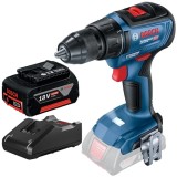 Bosch GSR 18V-50 + GBA + GAL 18V-40 - Masina de gaurit si insurubat 50 Nm + Set 1 acumulator si incarcator Li-Ion 18 V 5 Ah