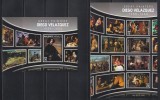 Maldive 2016 - Mari pictori - Diego Velazquez, Colita + Bloc, MNH