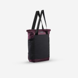 Rucsac-Geantă 2 &icirc;n 1 COMPACT TRAVEL 15L Bordo, Forclaz