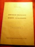 Th.Ludu -Armonizari Bibliologice si Sugestii Catalografice 1944 ,autograf si de