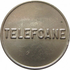 Token_jeton_fisa telefon Romania_Control 6 * cod 36 foto