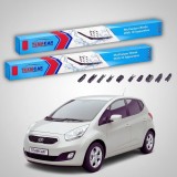 Cumpara ieftin Ștergătoare Kia Venga YN Hatchback 2010-2019 | Set Față Flat Premium &ndash; TeamCar&reg;