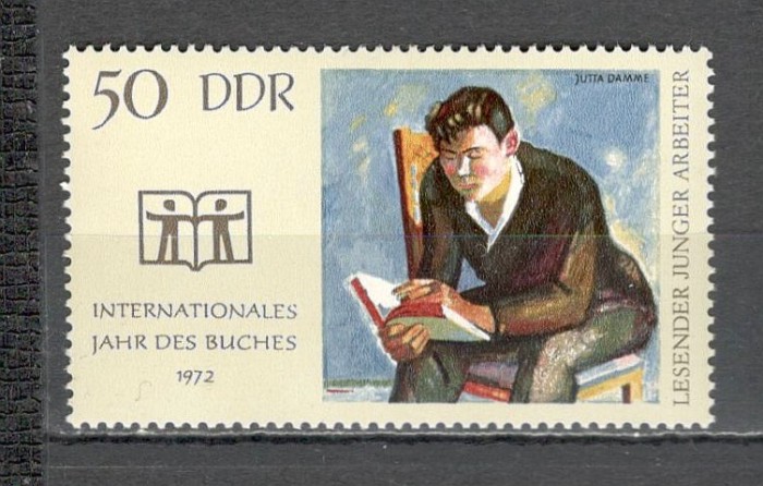 D.D.R.1972 Anul international al cartii-Pictura SD.355