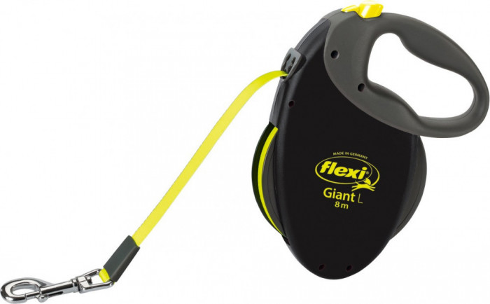 Lesa Flexi Giant Banda 8 m 50 kg Negru Neon 20929