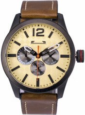 Ceas Barbatesc Matteo Ferari Brown Cream Casual XVI foto