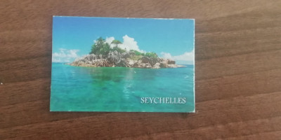 M3 C2 - Magnet frigider - tematica turism - Seychelles 1 foto