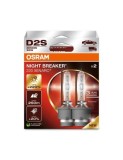 Set 2 Becuri Auto Xenon Osram D2S Night Breaker Laser 35W Hid Performanta Superioara Iluminare Eficienta