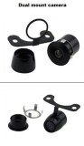 Camera Auto Frontala C112F, 170&deg;, HD, Unghi Larg, Montare Bara/Suport, Metalica, Rezistenta Apa IP67, Universala, Negru