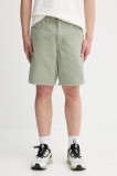 Levi&#039;s pantaloni scurți jeans culoarea verde, A8461