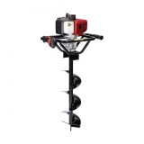 Set Motoburghiu pamant (foreza) TRIGO TECH 1.5kW MF + Burghiu 150 mm/800 mm