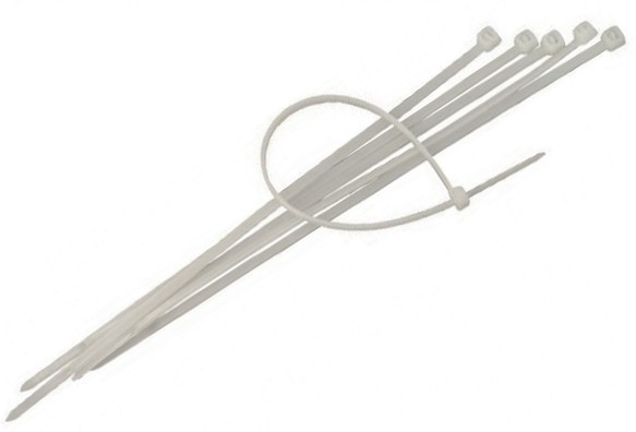 Coliere de plastic Breckner silver 380X4.8 mm 100buc Kft Auto Coliere de plastic Breckner silver 380X4.8 mm 100buc Kft Auto