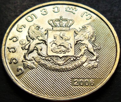 Moneda 1 LARI - GEORGIA, anul 2006 * cod 2639 foto