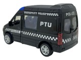 Macheta replica Mercedes Sprinter de politie neagra tip duba PTU - scara 1:32
