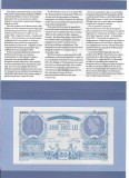 ROMANIA 20 LEI 2021 , Polimer , UNC , necirculata , Seria 16823 , in FOLDER + PLIC BNR , Replica dupa prima Bancnota emisa in anul 1881