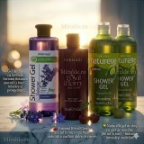 Cumpara ieftin Pachet Geluri de Dus Farmasi Botanics Lavanda + Royal Cherry + Naturelle Masline