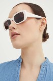 VOGUE ochelari de soare femei, culoarea alb