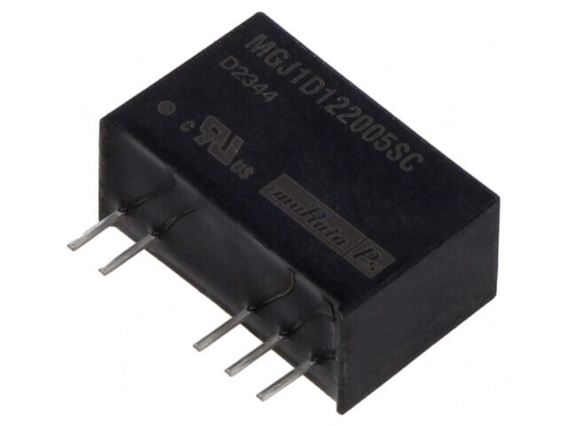 Convertor DC/DC 1W 12V la 20V/-5V SIP THT