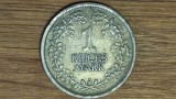 Germania republica Weimar - moneda istorica argint - 1 mark / reichsmark 1925 A, Europa