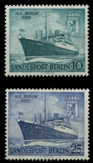 Germania, Berlin, nave, 1955, MNH** foto