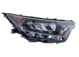 Far Toyota RAV4 (XA50), 04.2018-, partea dreapta, Taiwan, Tip=USA; LED+W5W+WY28/8W; manual; janta neagra; Omologare: SAE; LED