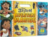 Disney. Stitch: Aventuri magice. Carte de colorat cu autocolante - Litera