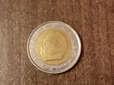 M3 C50 - Moneda foarte veche - 2 euro - Belgia - 2000 foto
