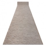Din iuta, cu țesătură plată, covor PATIO Sisal trellis model 3069 natural / bej, 78 cm