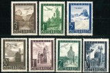 Austria 1947 - Vederi, avioane, serie neuzata