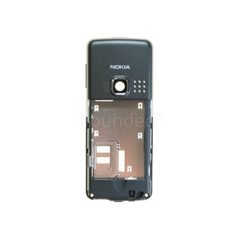 Husă Nokia 6300i B, capac mijlociu, gri granit