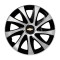 Set 4 capace roti Drift exrta Gri-Negru R14 Compatibil Cu Chevrolet