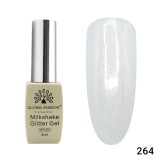 Oja semipermanenta, Milkshake Glitter, Global Fashion 8ml, 264