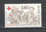 Andorra.1989 Crucea Rosie MA.137, Nestampilat