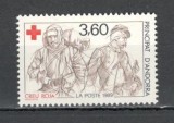 Andorra.1989 Crucea Rosie MA.137