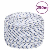 Cumpara ieftin Franghie de barca, alb, 8 mm, 250 m, polipropilena