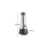 Valva roata auto tubeless 43mm TR413AC cromata