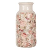 Cumpara ieftin Vaza flori ceramica multicolora Roses &Oslash; 15x32 cm