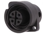 Conector circular soclu 692,693,RD24 mamă PIN 4 argintat 16A