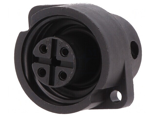Conector circular soclu 692,693,RD24 mamă PIN 4 argintat 16A