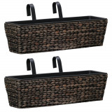 Set 2 Jardiniere Gossi Maro Zambila Apa 60x20x18cm Ghivece Detasabile Interior Exterior