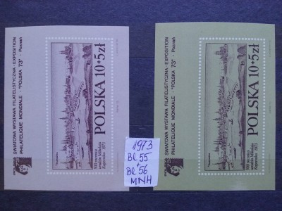 1973-Polonia-2 blocuri-MNH foto