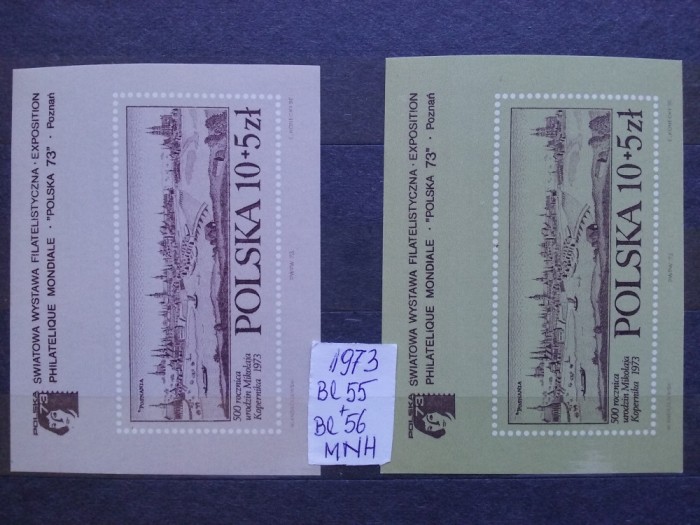 1973-Polonia-2 blocuri-MNH