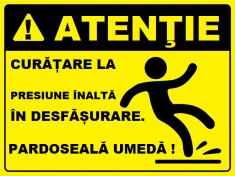 Placuta pentru curatat si spalat la presiune inalta foto