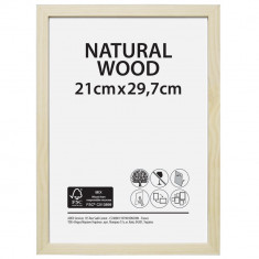 Rama foto Natural Wood, natur, 21x30 cm