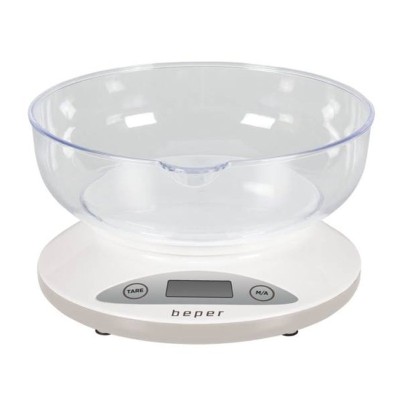 Cantar de bucatarie Beper, 5 kg, ecran LCD, functie TARA foto