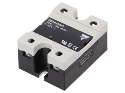 Releu Semiconductor 40A 1-Fazat 4-32VDC 42-530VAC foto