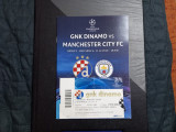 Program = Bilet Dinamo Zagreb - Manchester City