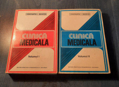 Clinica medicala 2 volume Constantin I. Negoita foto