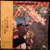 Vinil LP &quot;Japan Press&quot; Los Chacos &ndash; La Flauta Andina ; La Flute Des Andes (VG+)